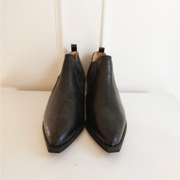 Frank & Oak Leather Chelsea Boots Black - Picture 3 of 6
